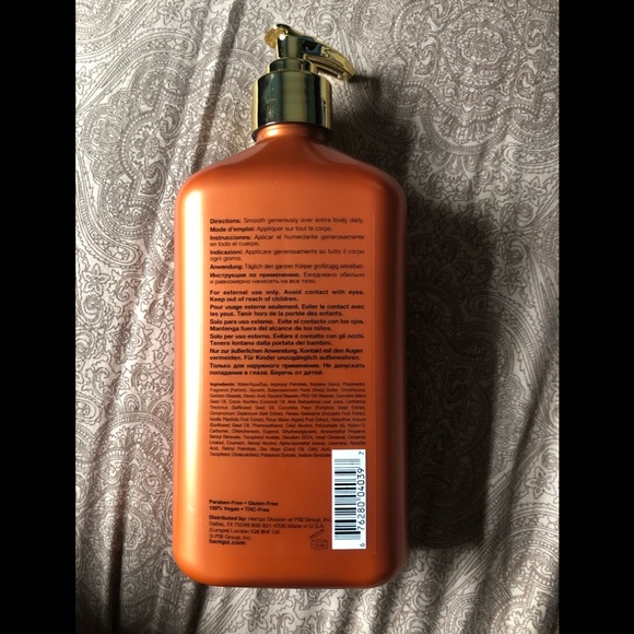 Hempz Limited Edition Pumpkin Spice & Vanilla Chai - Picture 2 of 2